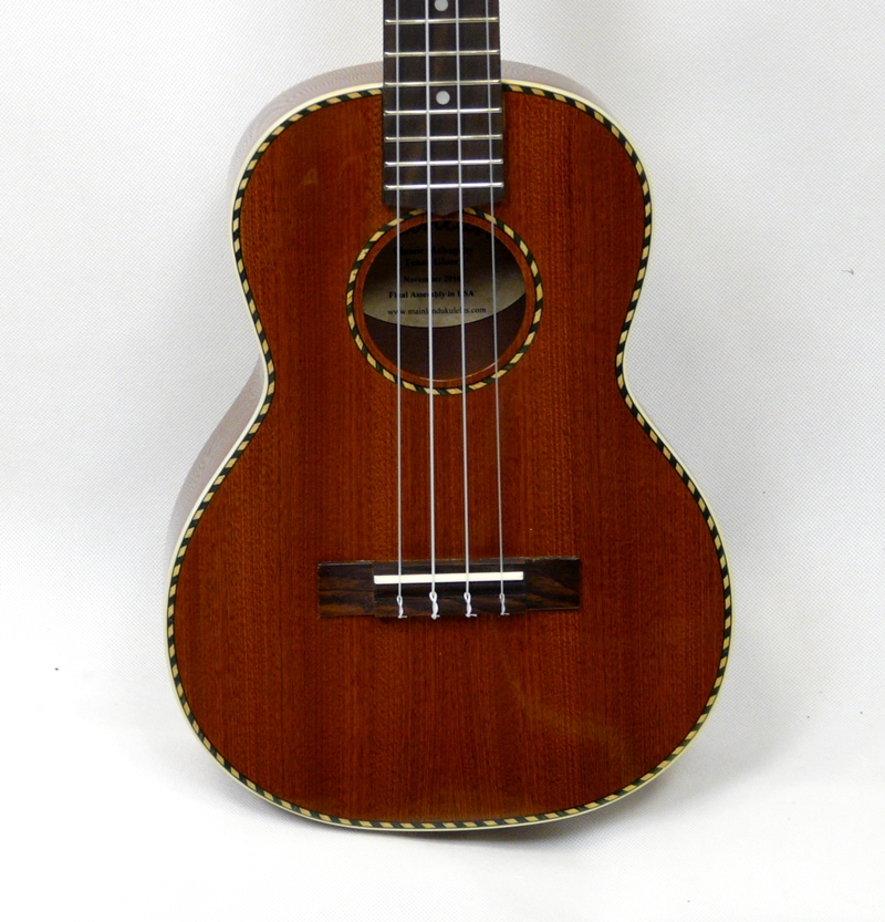 Tenor elektroakustické ukulele MAINLAND KLASIK EQ Lesklé mahagon