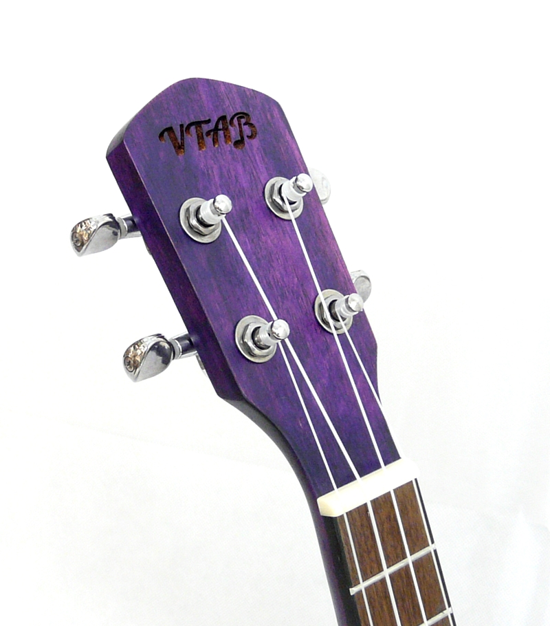 Koncertní ukulele VTAB EL-55R - červené