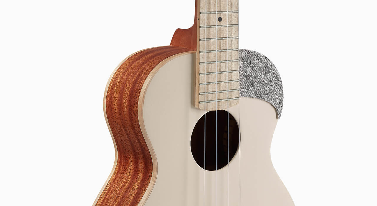 Koncertní elektro-akustické ukulele aNueNue UC-10-AME Almond Milk