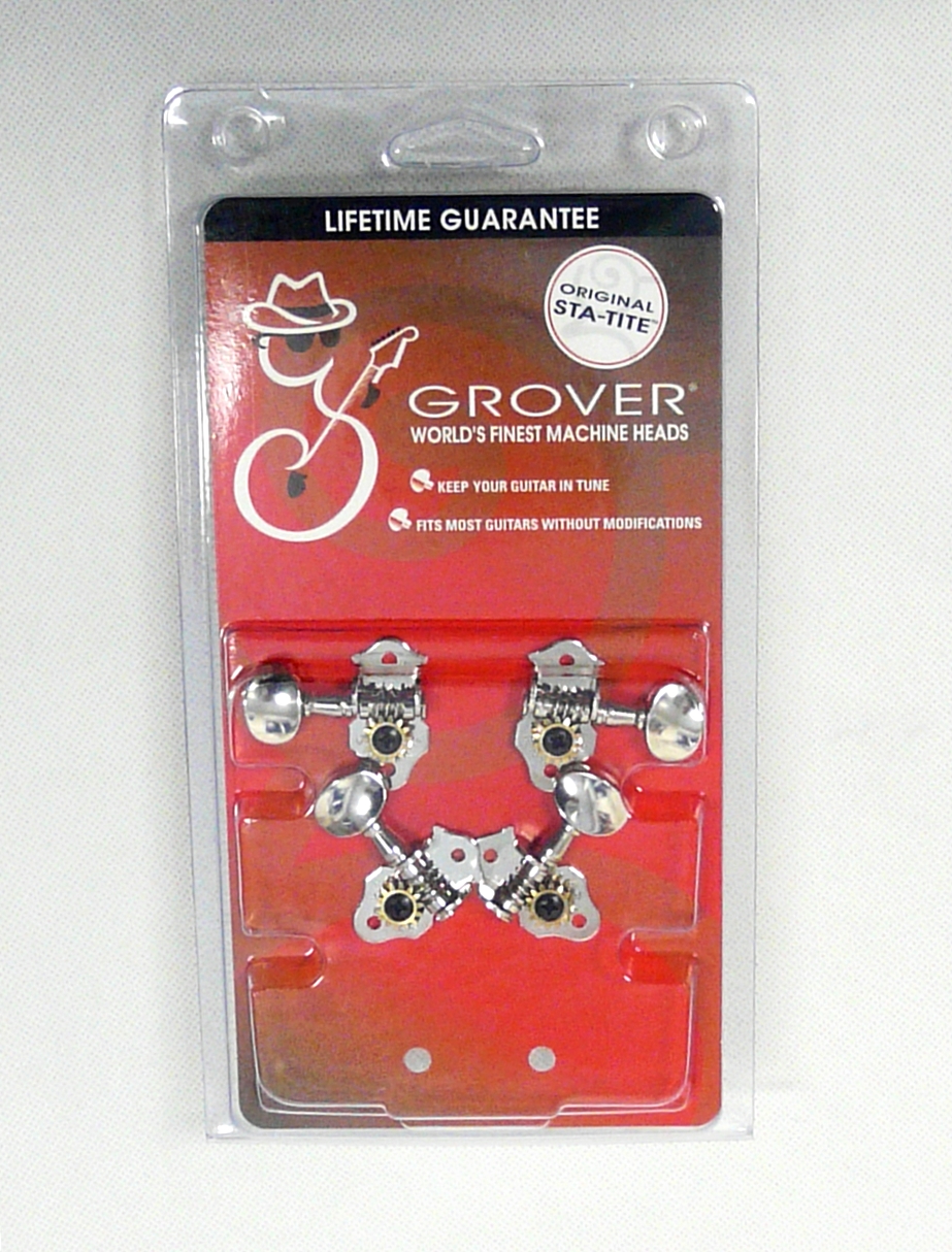 Ladící mechanika na ukulele GROVER STA-TITE 8N Nikl