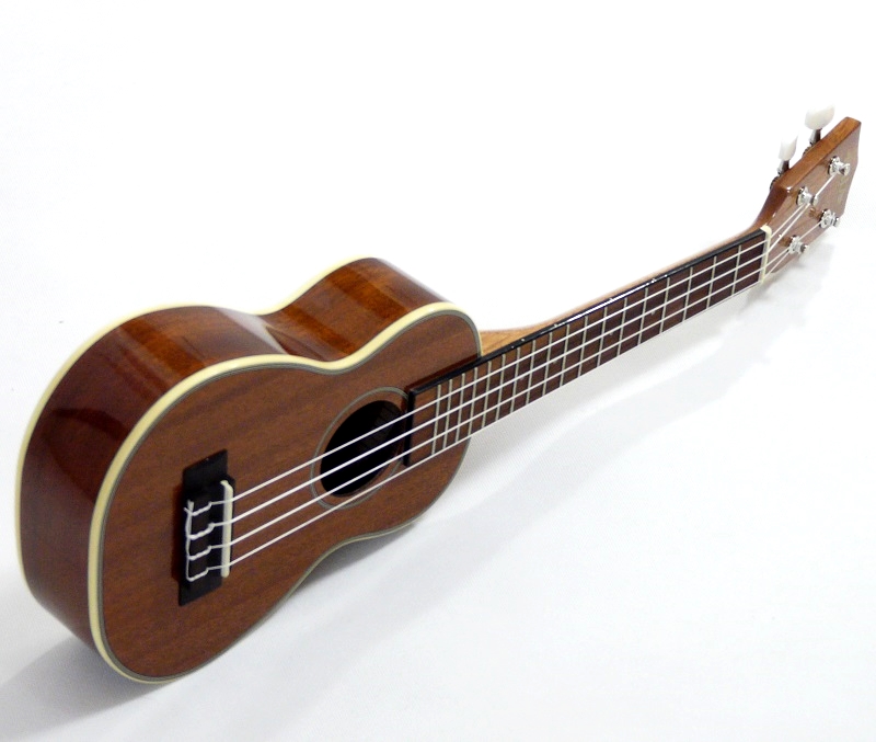 Sopránové "Dlouhý krk" ukulele Kala KA-S-LNG Mahagon