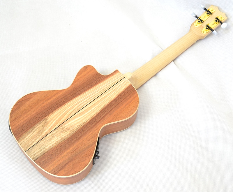 Tenor elektro-akustické ukulele APC TC CW EQ Koa s futrálem