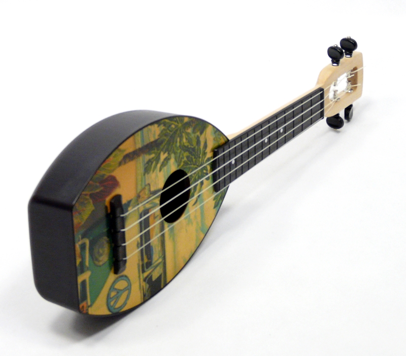 Hula Holka sopránové ukulele MFC BLECHA
