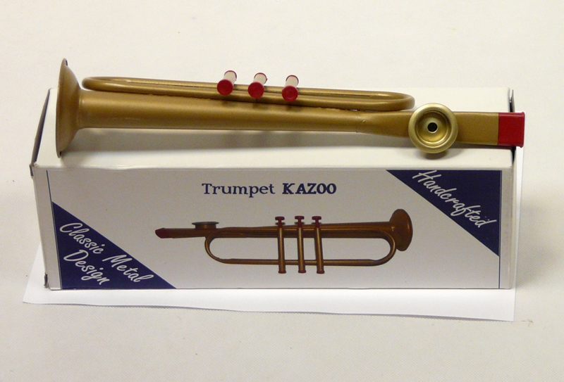 METAL TRUMPET KAZOO