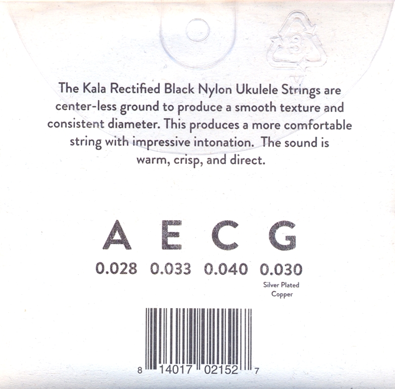 Struny na soprano ukulele KALA KU-RN-SLG GCEA Hluboké G