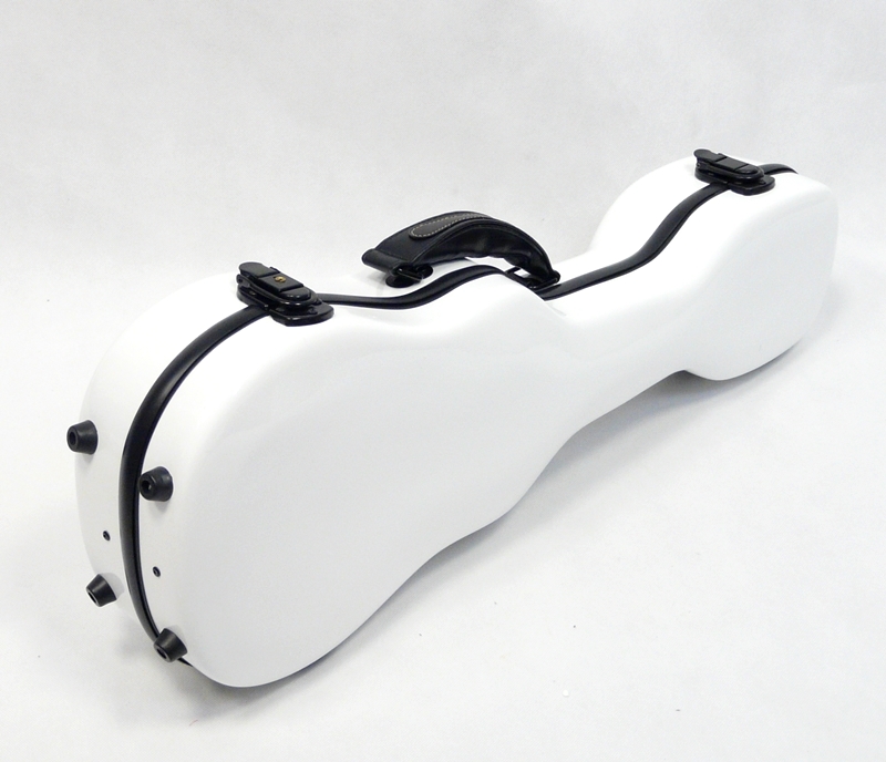 Luxusní kufr na sopránové ukulele MAHIMAHI Bílý
