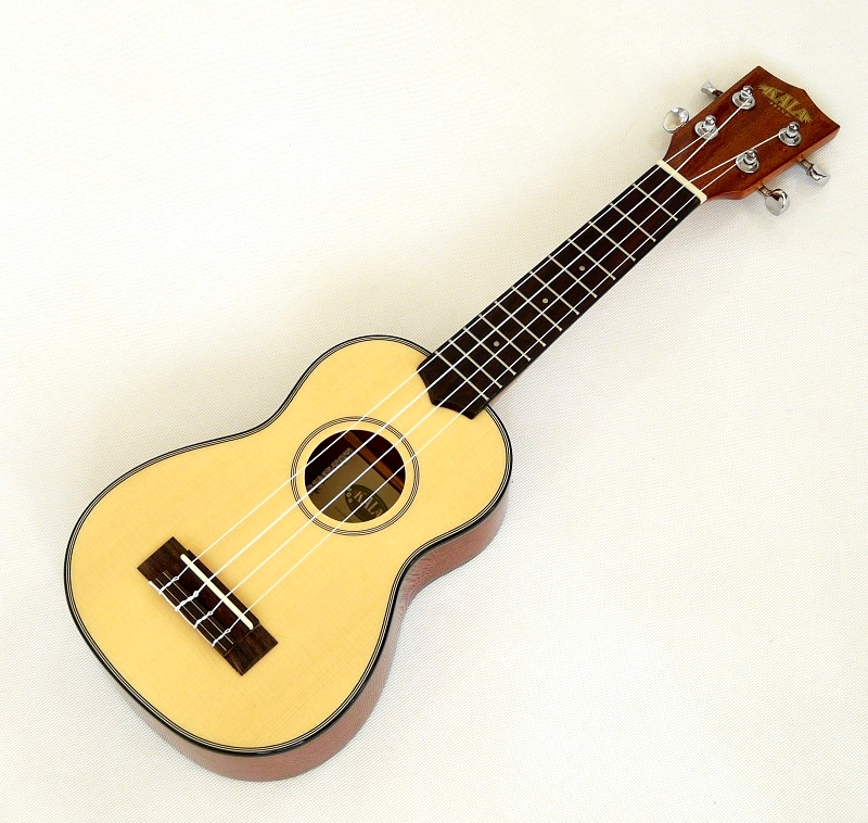 Sopránové ukulele KALA KA SSG Smrk & mahagon