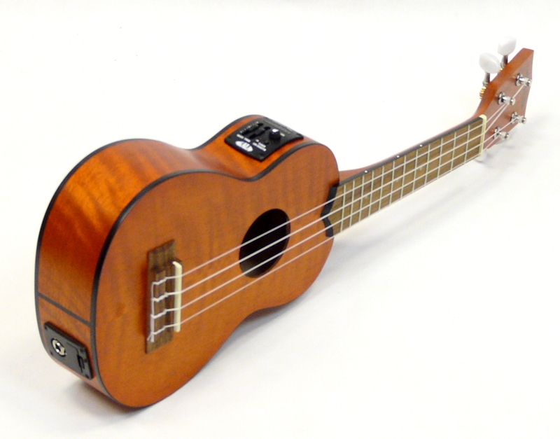Sopránové ukulele KALA KA SEM EQ Exotický mahagon