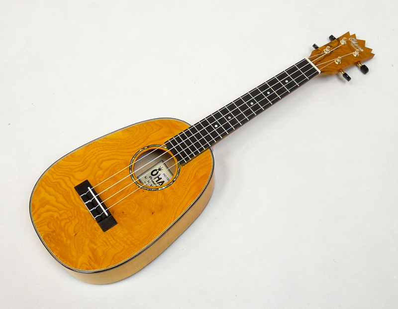 Pineapple koncertní ukulele OHANA PKC-150SMP Pálený javor