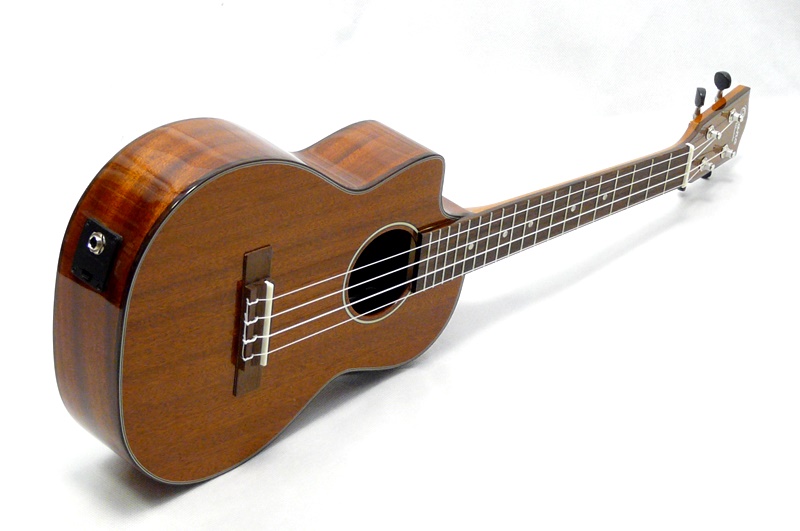 Levoruké tenor elektroakustické ukulele Ohana TK-35GCE-LH