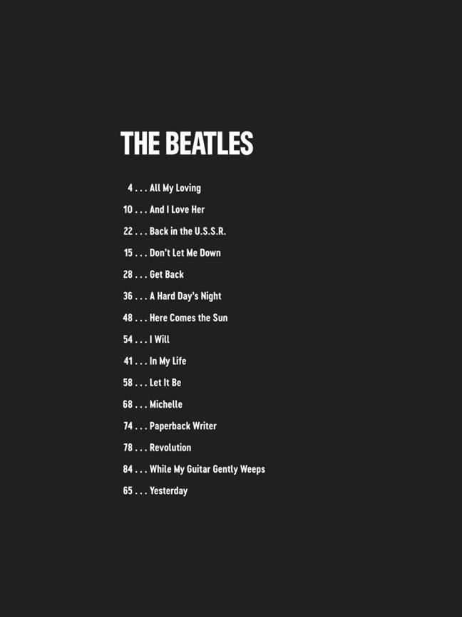 The Beatles - Deluxe Guitar Play-along