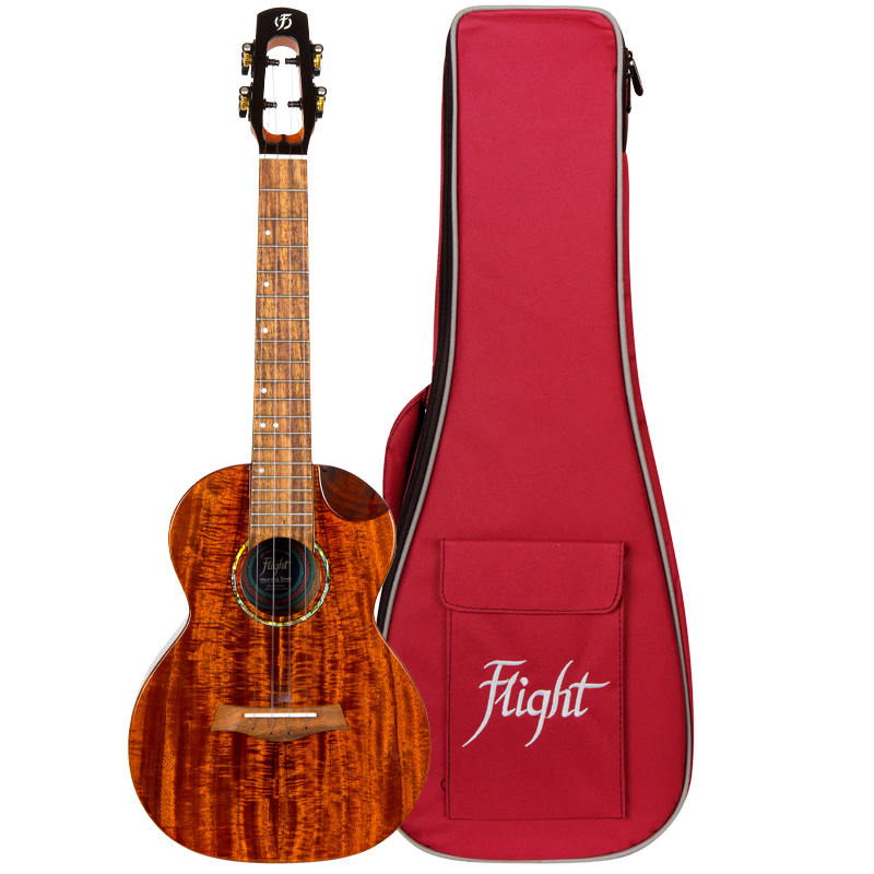 Tenor elektroakustické ukulele FLIGHT MUSTANG EQ