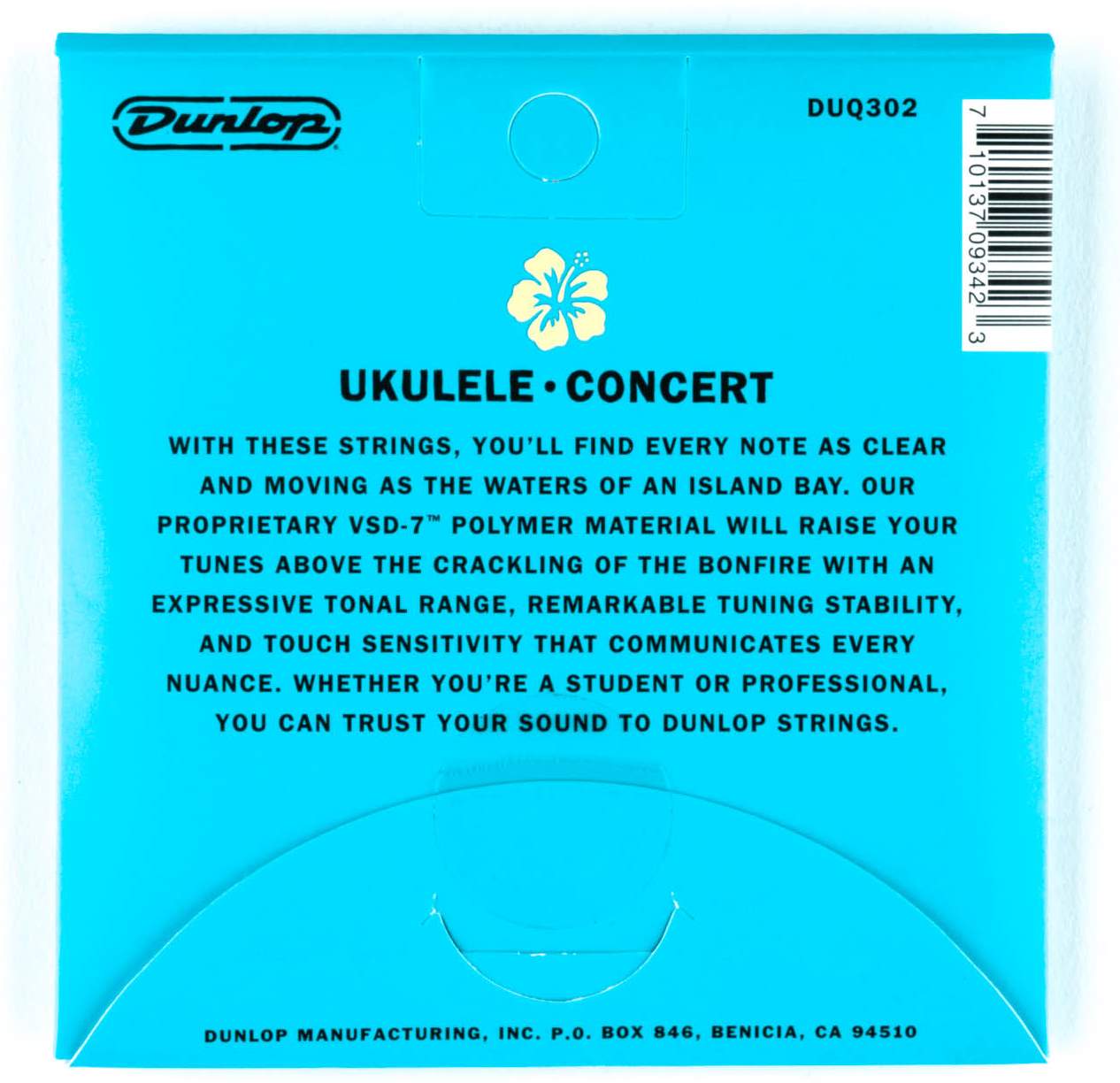 Struny na koncertní ukulele DUNLOP DUQ 302