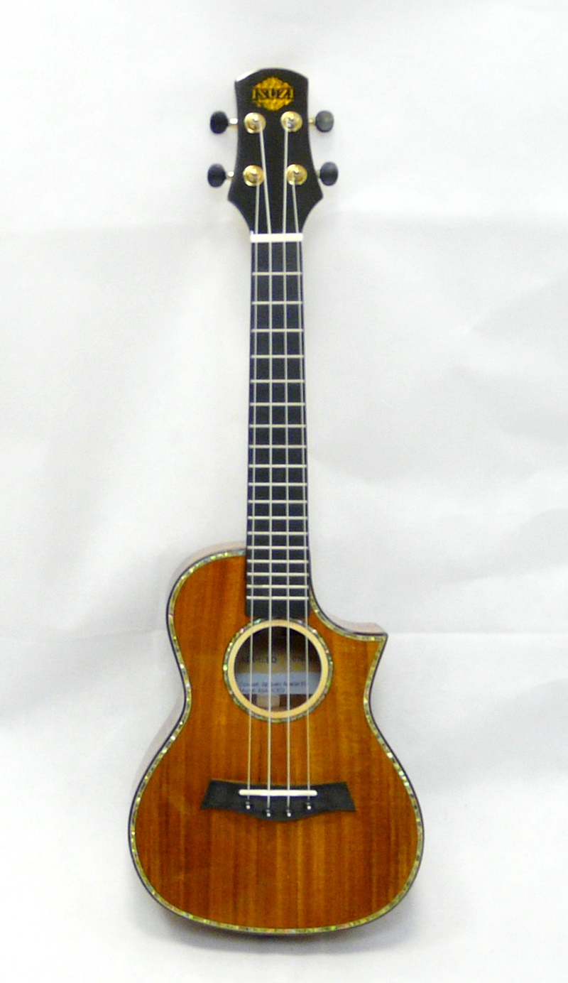 Koncertní elektroakustické ukulele ISUZI ASA-1CEQ Akacia