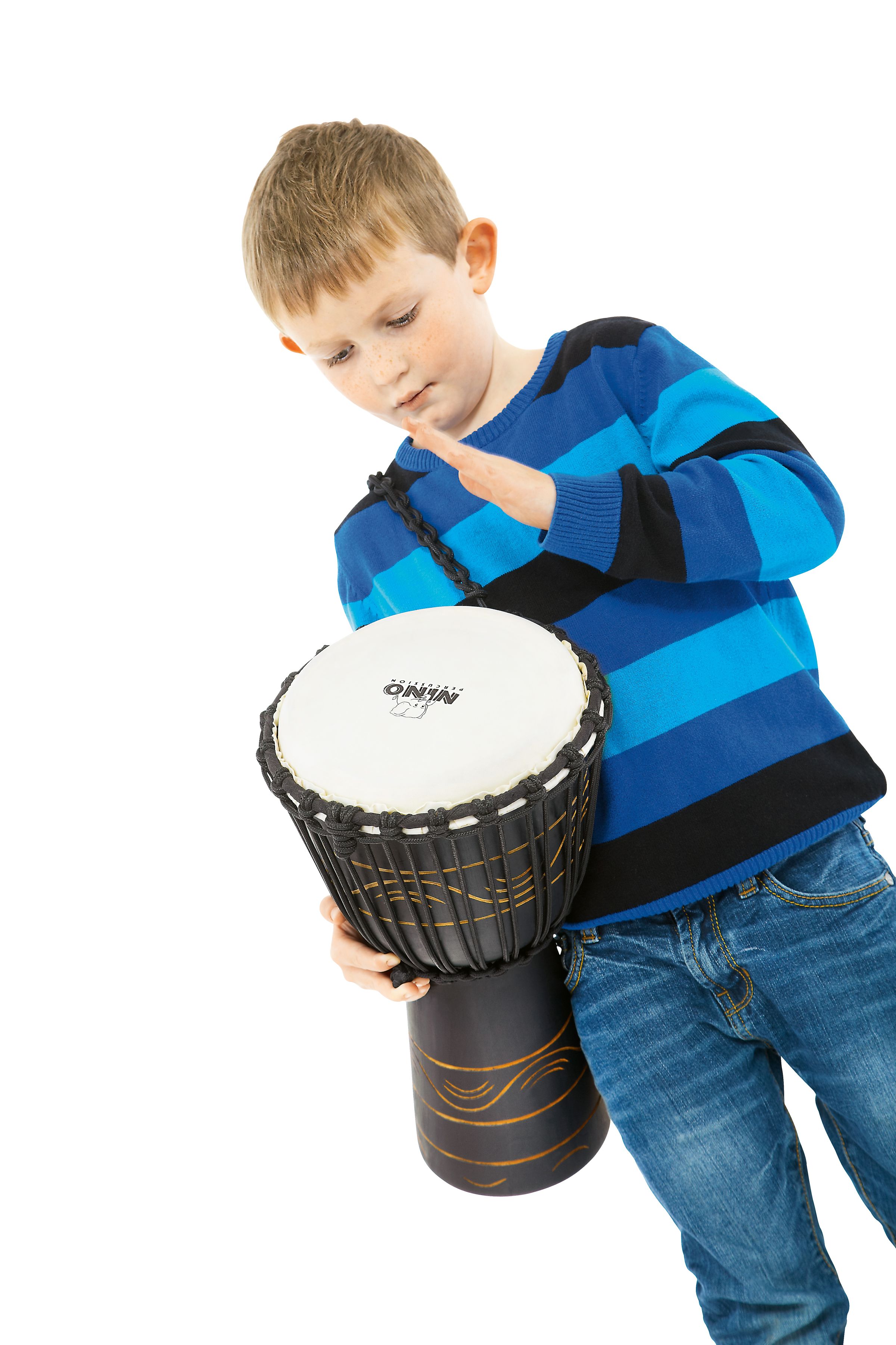 Africké djembe NINO-ADJ4-S Černé