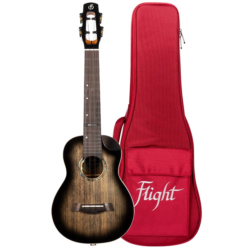 Koncertní elektro-akustické ukulele Flight Peter Moss signature model