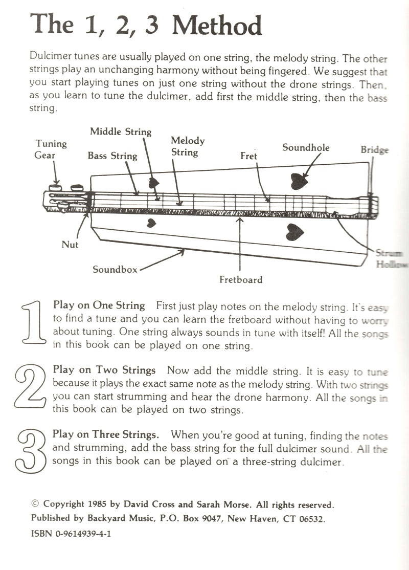 Easy as 123 Dulcimer