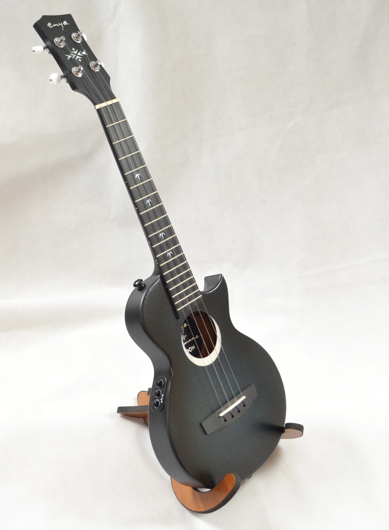 Tenor elektro akustické ukulele Enya EUT Moon Taimane Modré EQ
