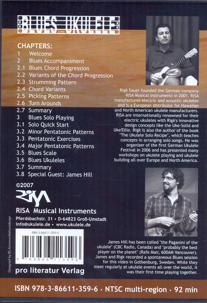 Learn to play Blues Ukulele DVD