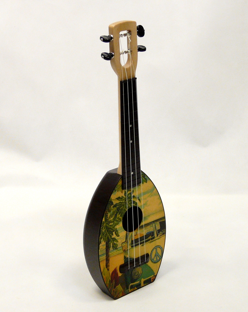 Hula Holka sopránové ukulele MFC BLECHA