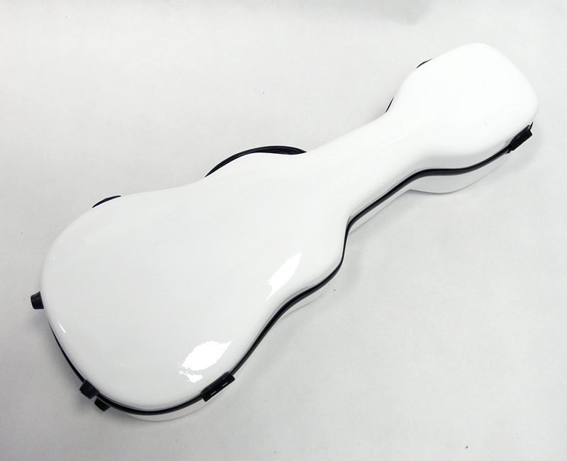 Luxusní kufr na sopránové ukulele MAHIMAHI Bílý