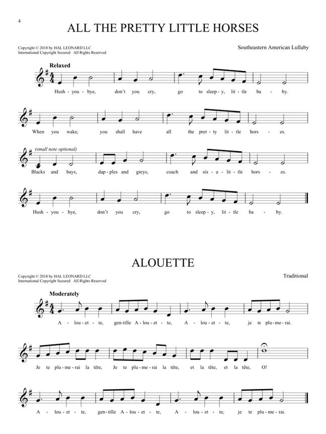 Folk Songs for Ocarina