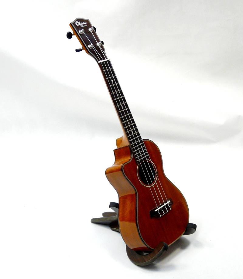Koncertní elektroakustické ukulele OHANA CK-35GCE-LH Levoruké