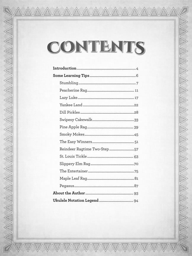 Ragtime Fingerstyle Ukulele