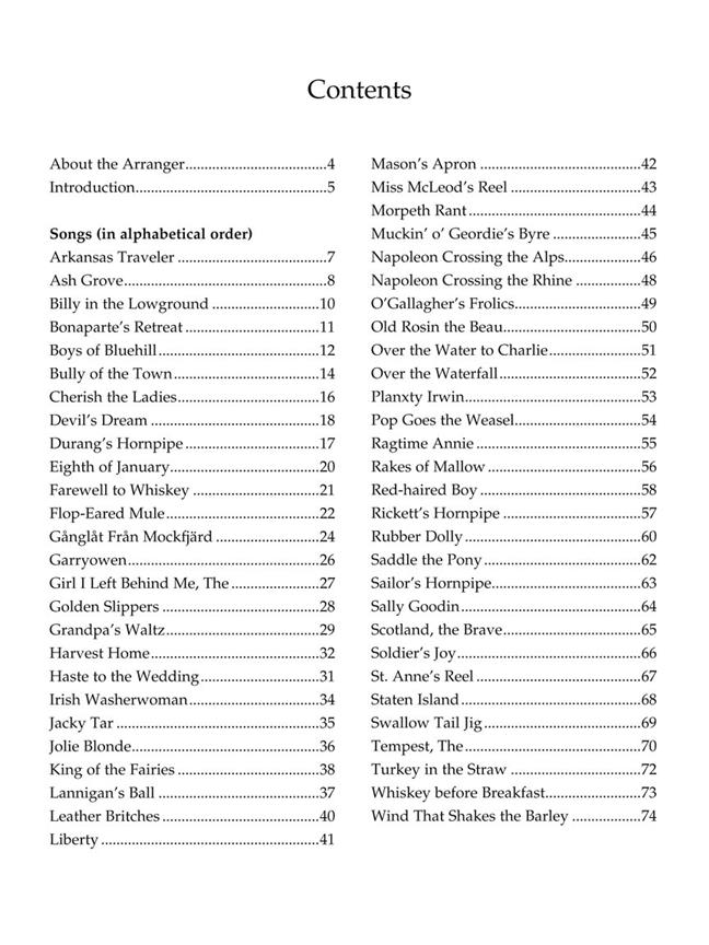 Fiddle Tunes for Baritone Ukulele