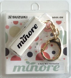 Mini harmonika SUZUKI MHK-5W Bílá