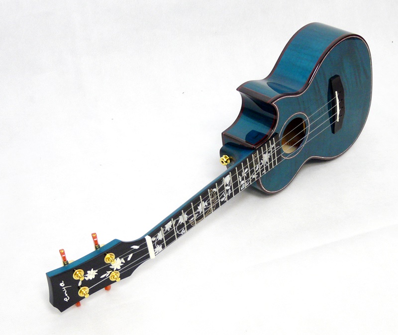 Koncertní ukulele Enya EUC-Flower Sea