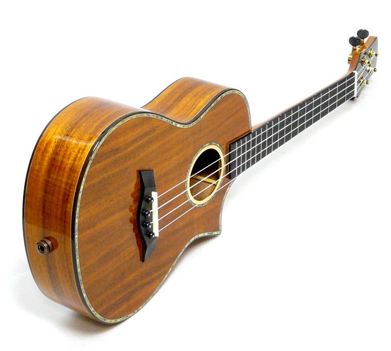 Tenor elektroakustické ukulele ISUZI ASA-1TEQ Akacia
