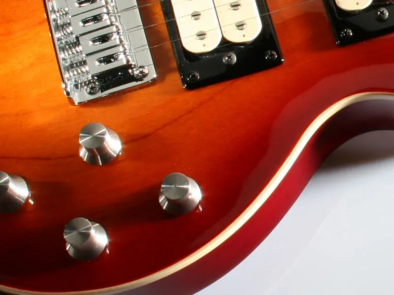 Gibson Les Paul tenor elektro ukulele RISA UKELP432CS
