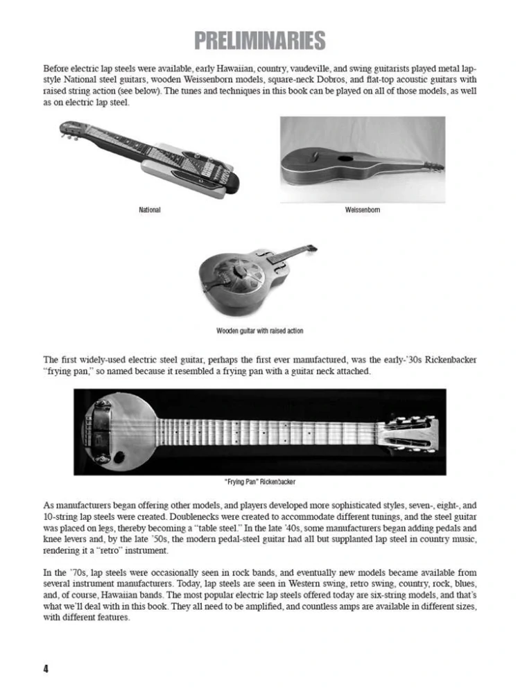 Fretboard Roadmaps Lap Steel Guitar