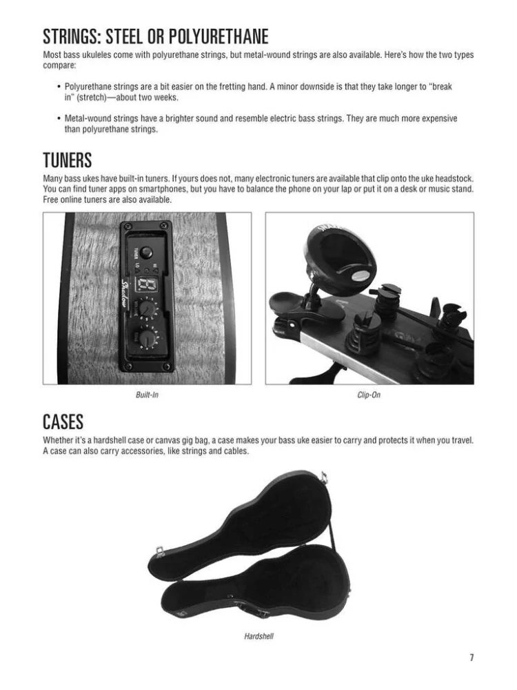 The Hal Leonard Bass Ukulele method