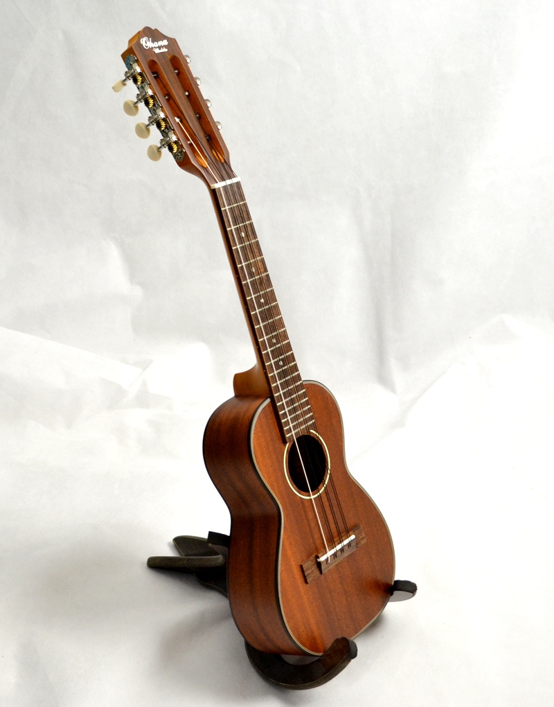 Koncertní osmístrunné taropatch ukulele OHANA CK-35-8 Mahagon
