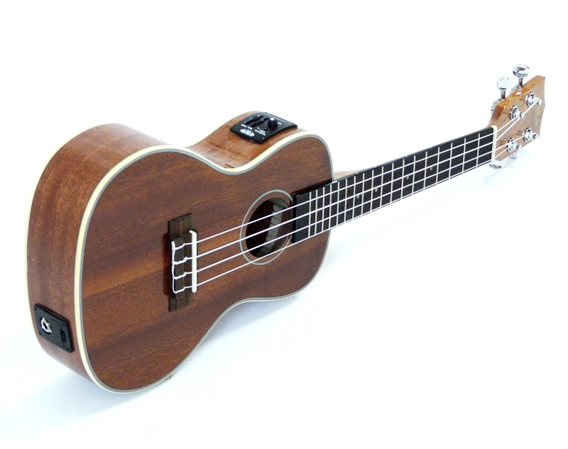 Koncertní elektro-akustické ukulele KALA KA-CG-EQ vysoký lesk