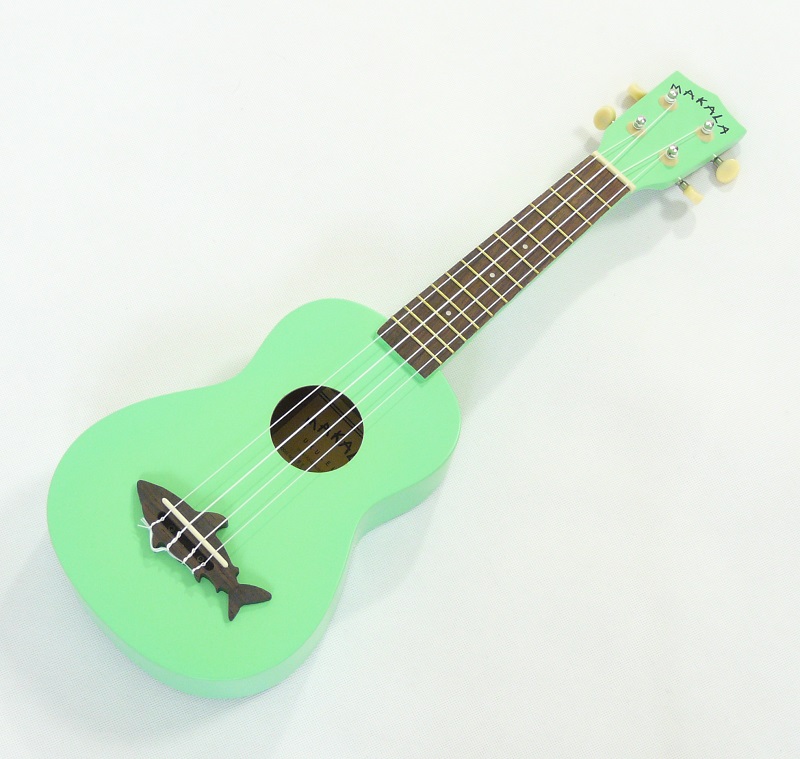 Sopránové ukulele Makala MK SS GN žralok