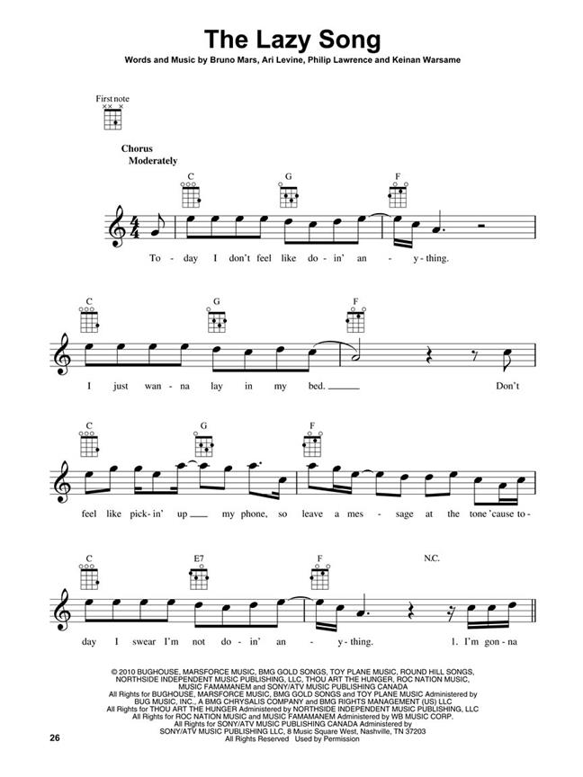 Bruno Mars for Ukulele