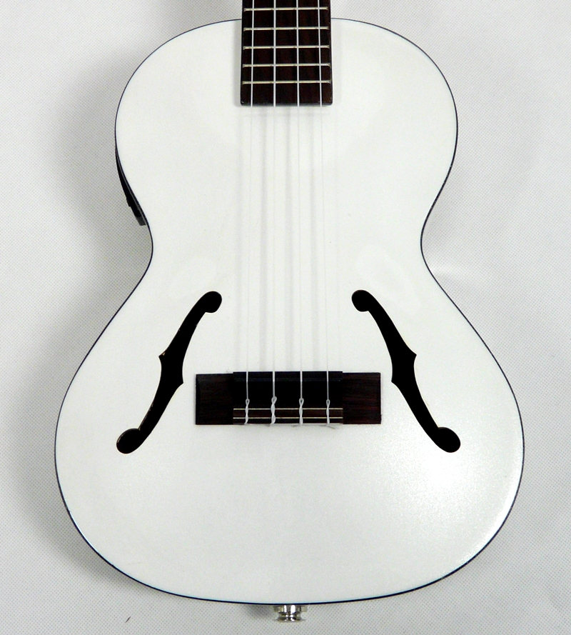 Jazz tenor elektroakustické ukulele KALA KA JTE MTW Bílé
