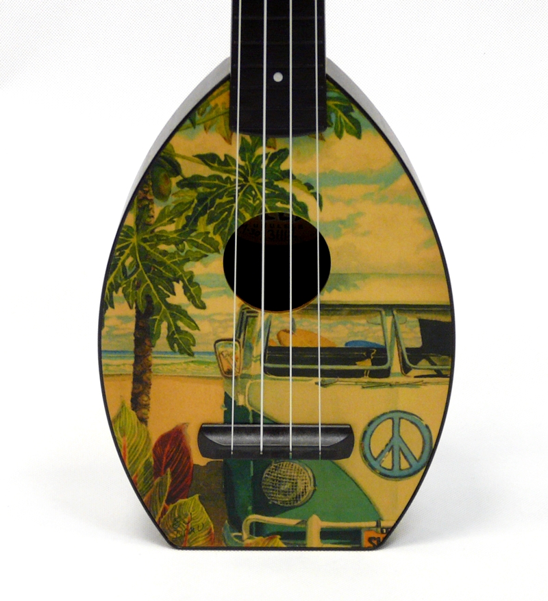 Hula Holka sopránové ukulele MFC BLECHA