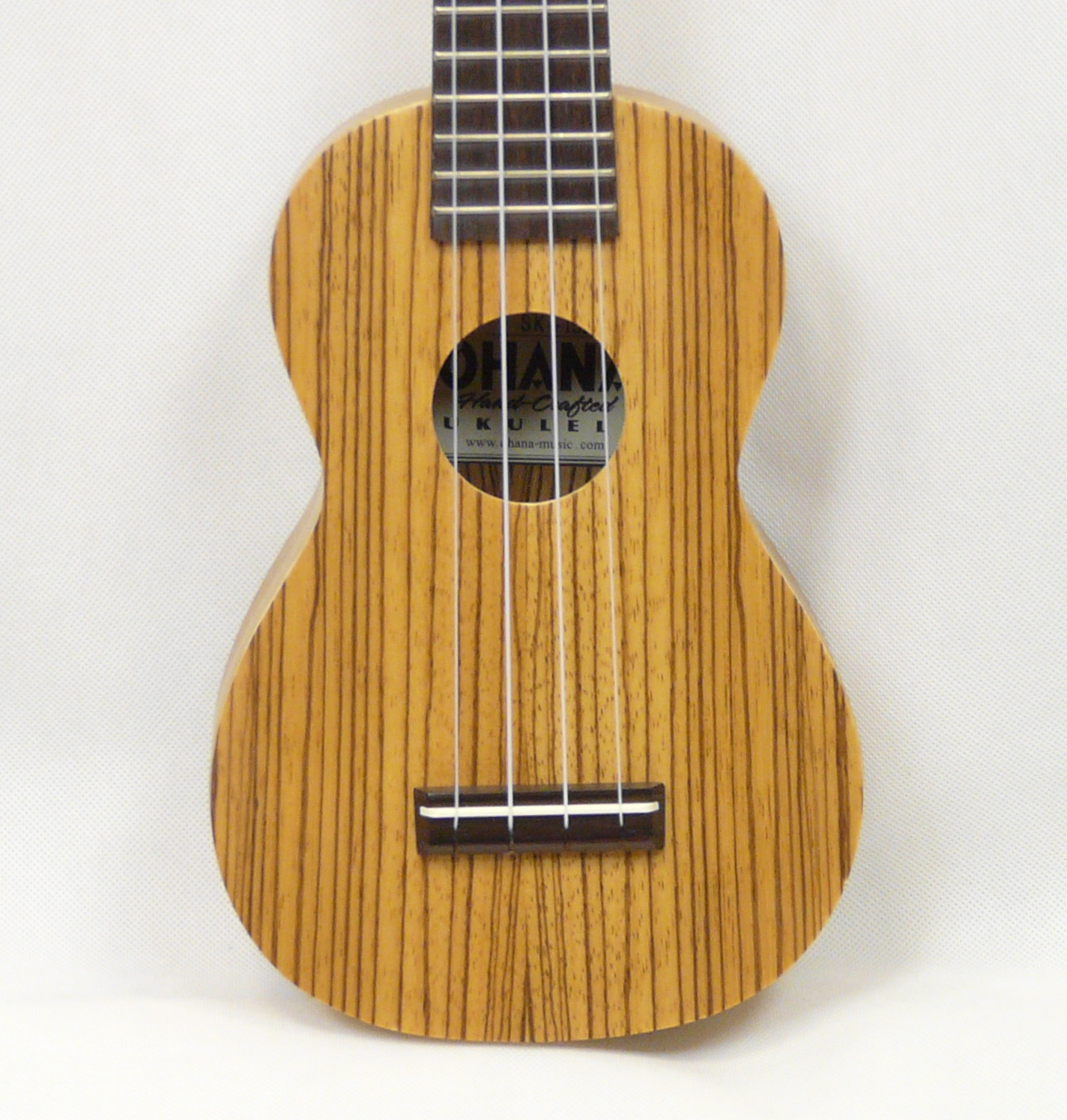 Sopránové ukulele OHANA SK-15Z Zebrano