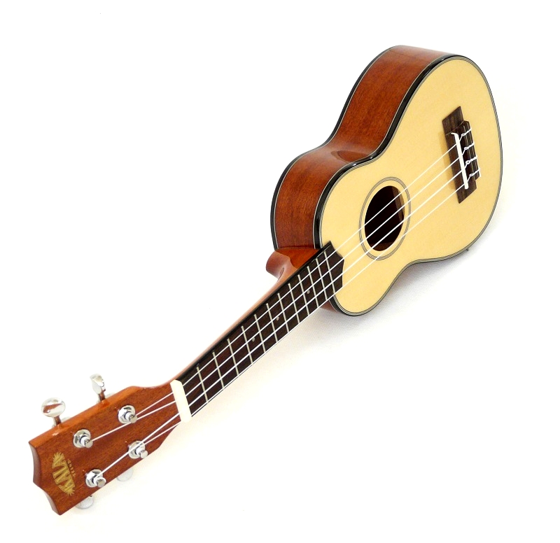 Sopránové ukulele KALA KA SSG Smrk & mahagon