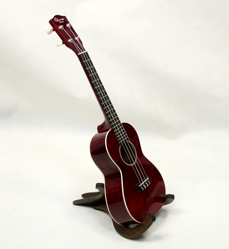Koncertní ukulele OHANA CK-15RD Červené