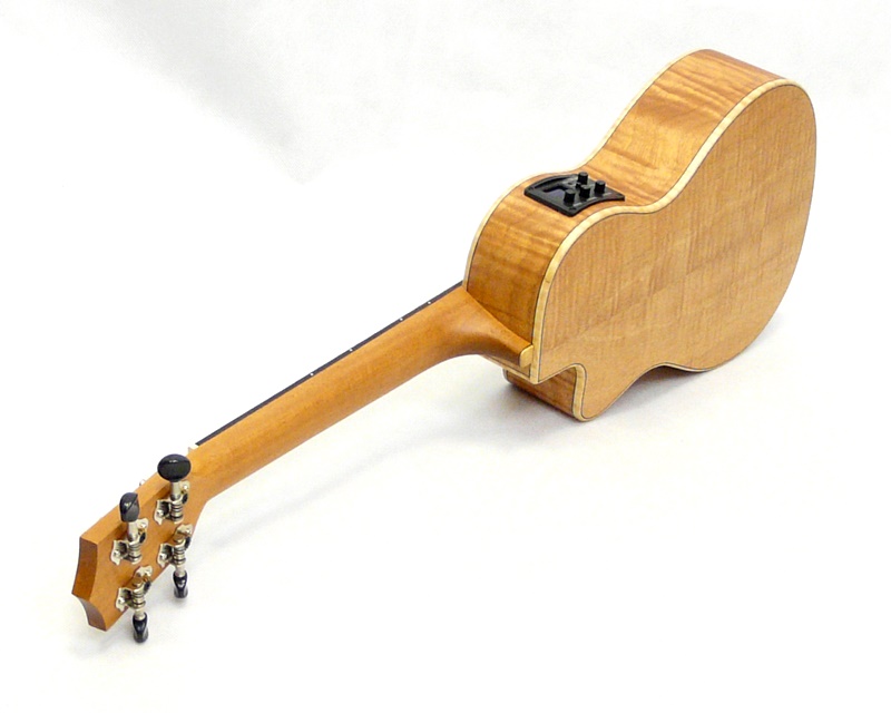 Koncertní elektro-akustické ukulele KOKI´O U-SSPLFM-CE-C Smrk a javor