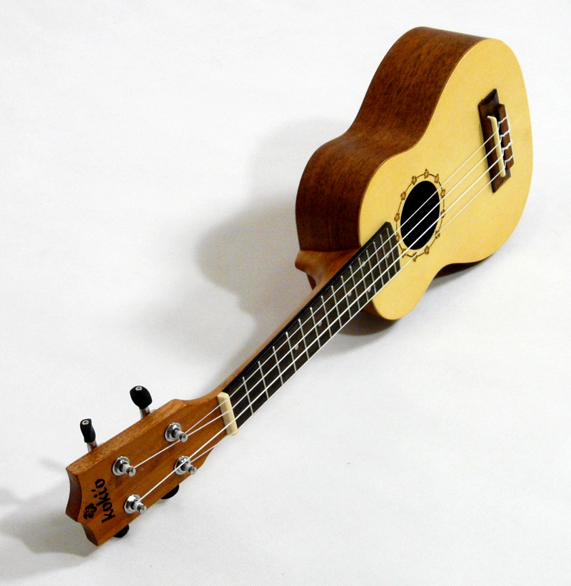 Sopránové ukulele Koki´o U-LSPLMH-S Smrk a mahagon