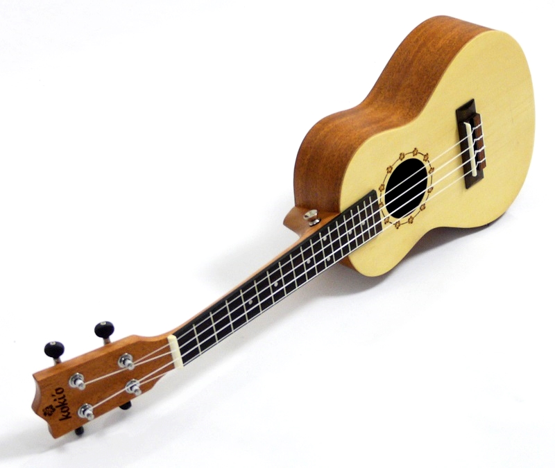 Koncertní ukulele Koki´o U-LSPLMH-C Smrk a mahagon