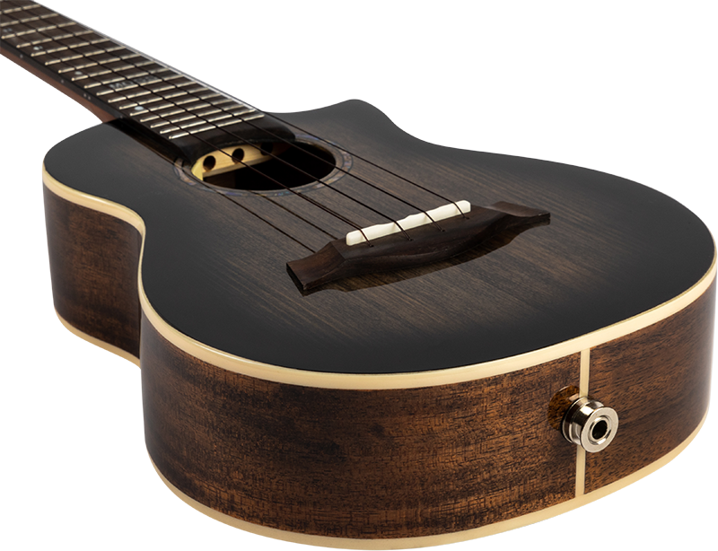 Koncertní elektro-akustické ukulele Flight Peter Moss signature model