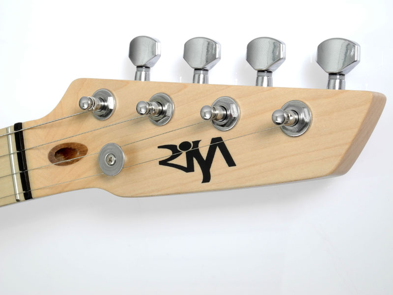 Tenor "Fender" elektro ukulele RISA UKETE432BL Černé