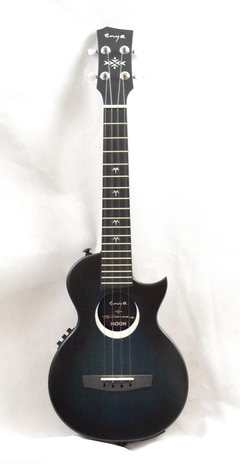 Tenor elektro akustické ukulele Enya EUT Moon Taimane Modré EQ